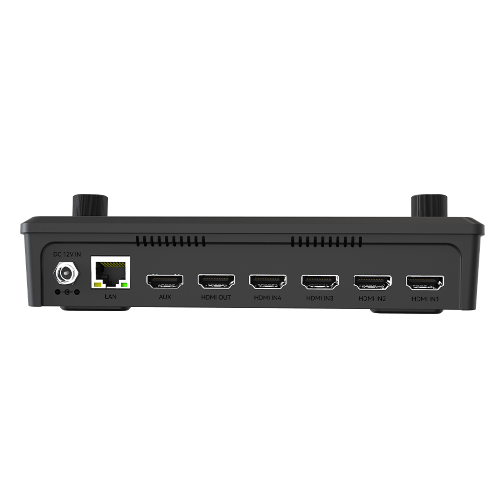 CineTreak Mixer Plus – hátsó csatlakozók