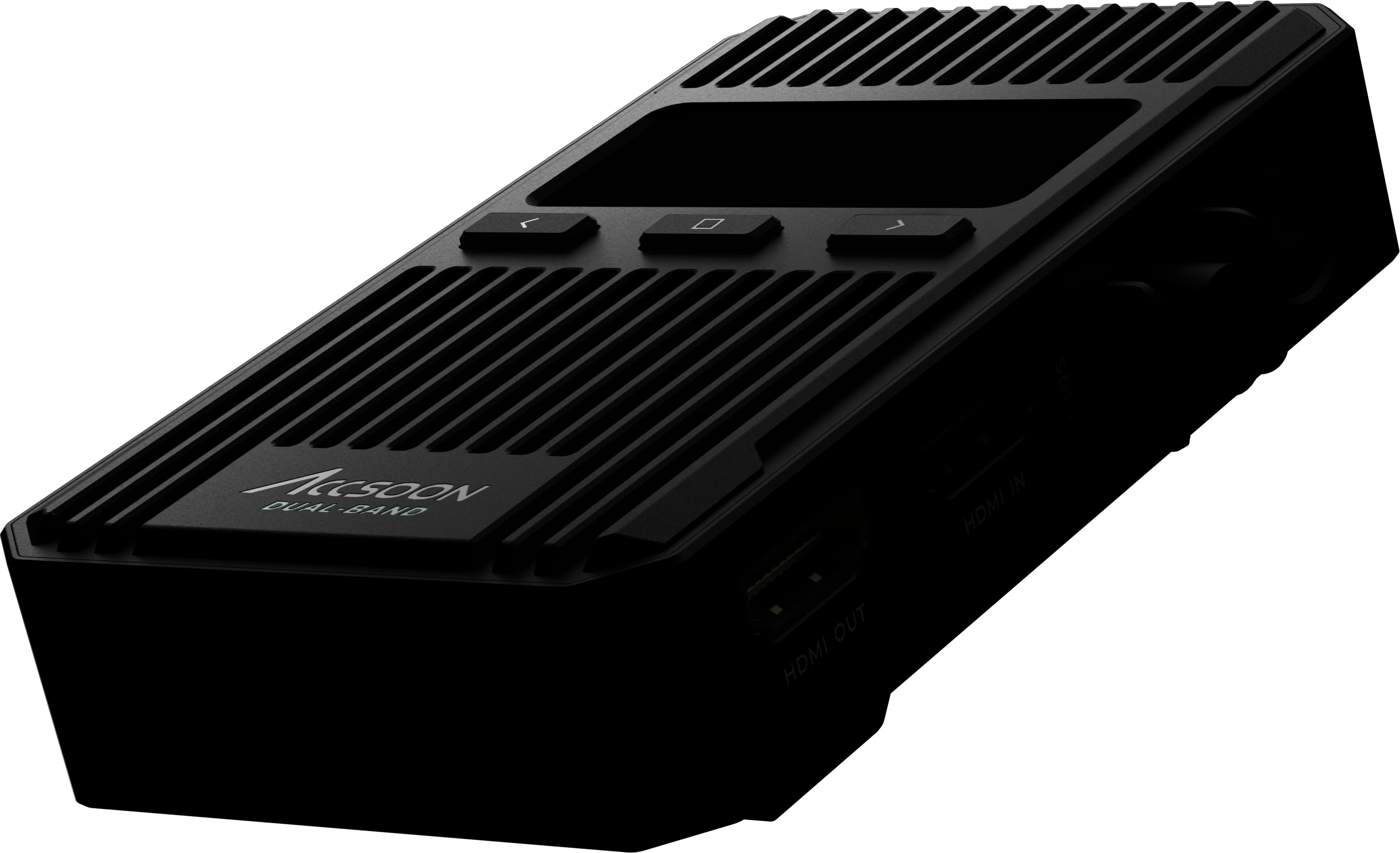 Csendes és kompakt ház · Accsoon CineView 2 SDI