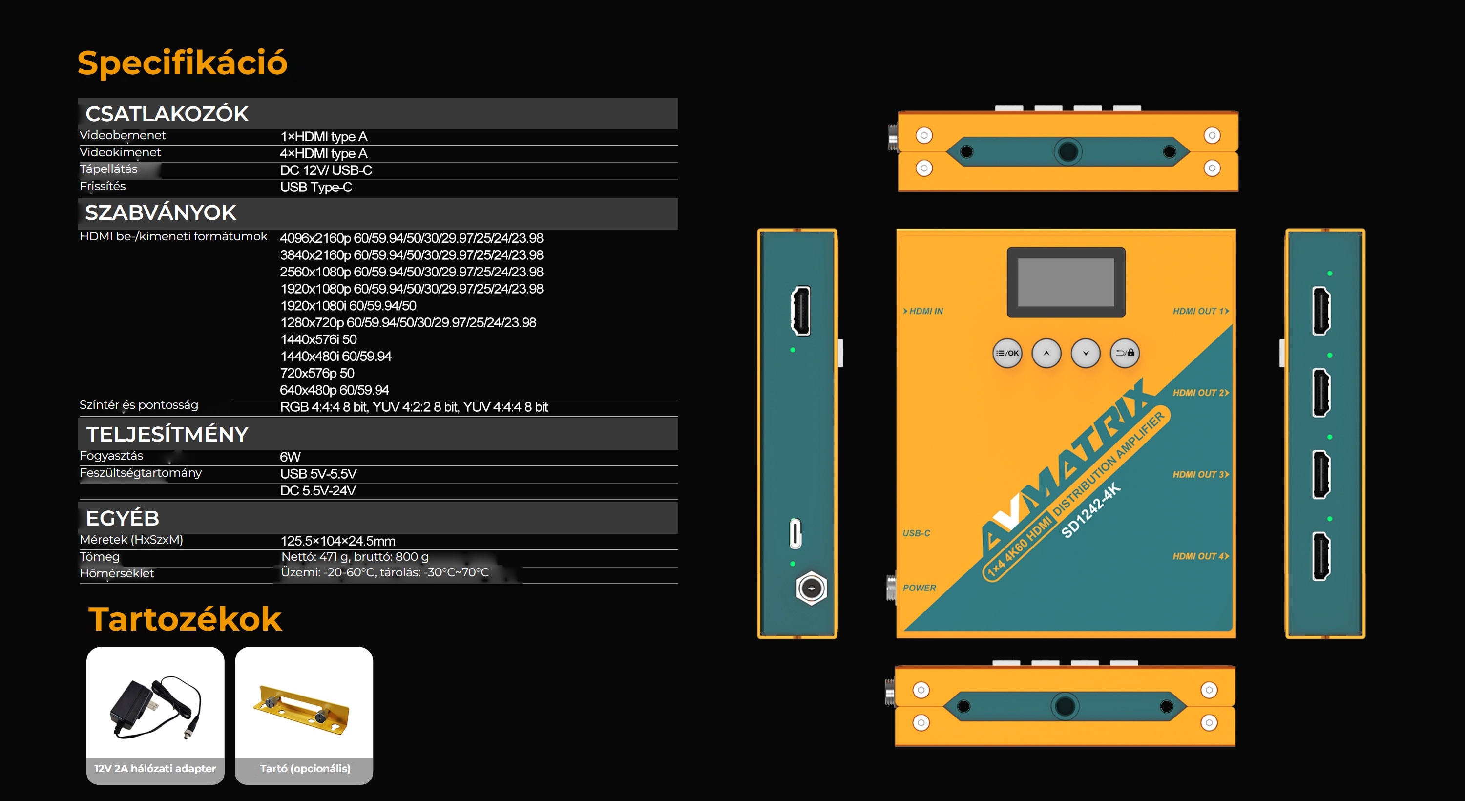 AVMatrix SD1242-4K