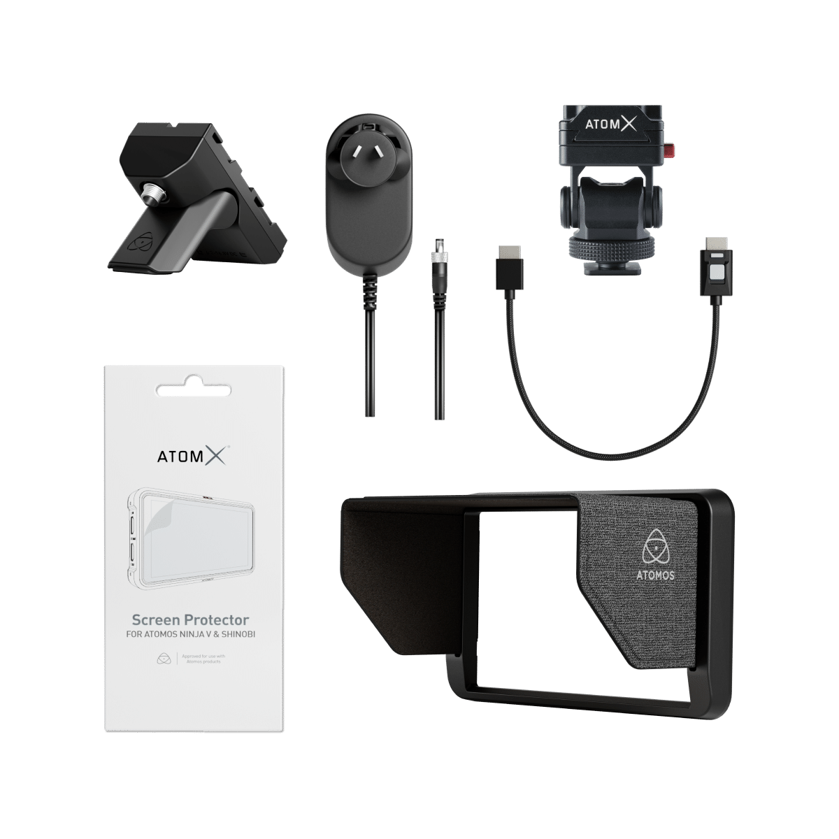 Az Atomos 5-Inch Creator Kit ATOMACCKT6 tartalma