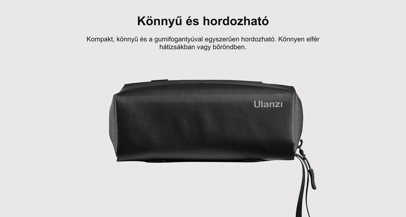 Könnyű és hordozható