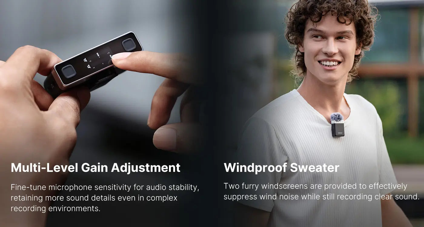 Ulanzi U-Mic Wireless Lavalier Microphone