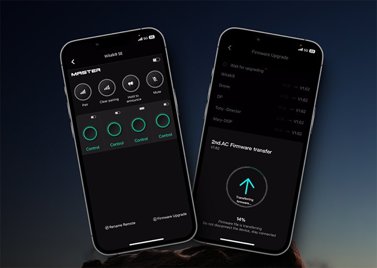 Saramonic WiTalk9 SE 2S – Saramonic alkalmazás