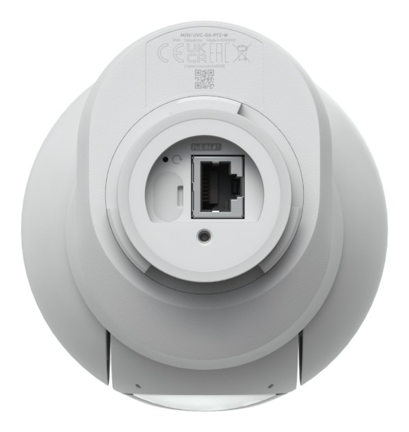 Ubiquiti UniFi Protect G6 PTZ, fehér – PoE+, microSD és kétirányú hang