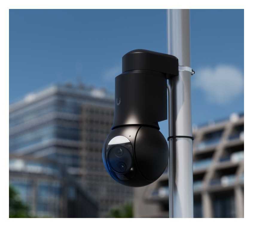 Ubiquiti UniFi Protect G6 PTZ, fekete – Falra, mennyezetre és oszlopra