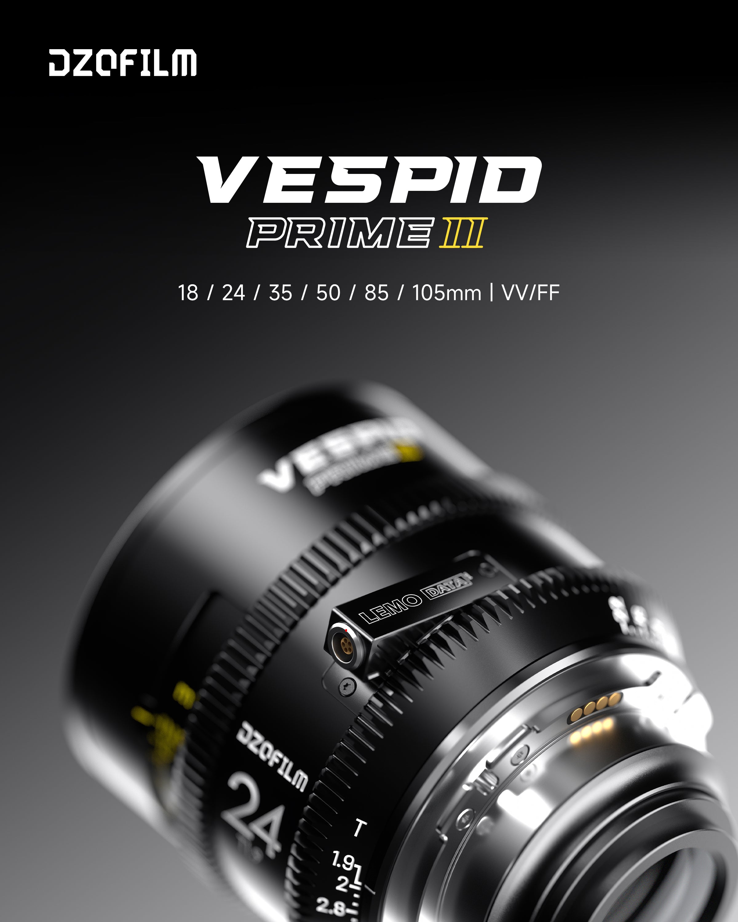 A Vespid Prime2 sorozat hivatalos optikai bemutatója a 24 mm-es objektívvel
