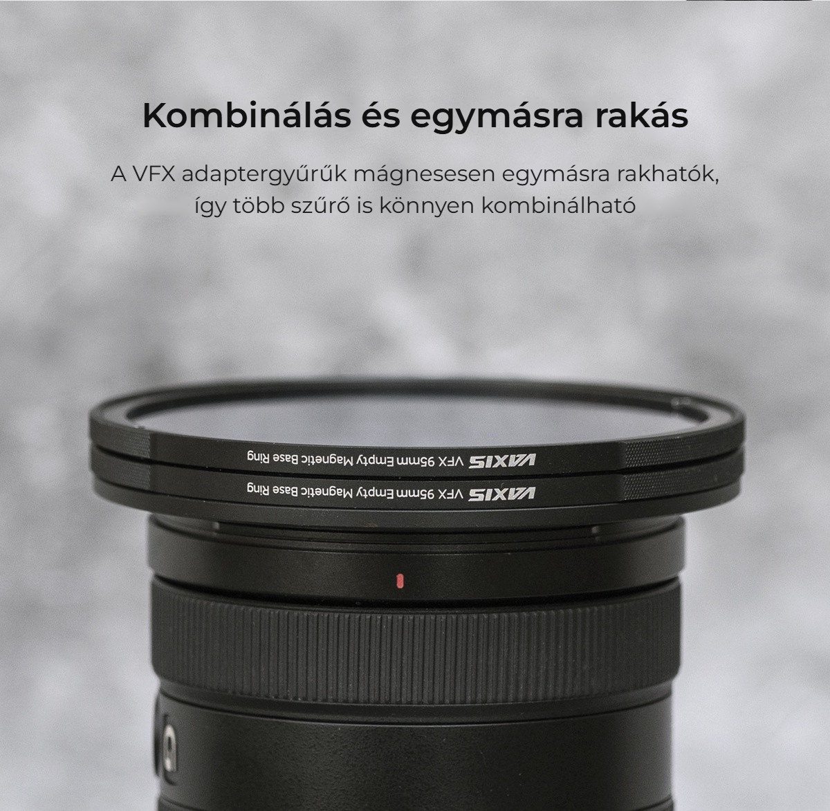 Szűrők egymásra rakása