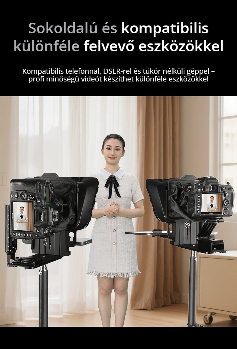Telefonhoz, DSLR-hez és tükör nélküli géphez