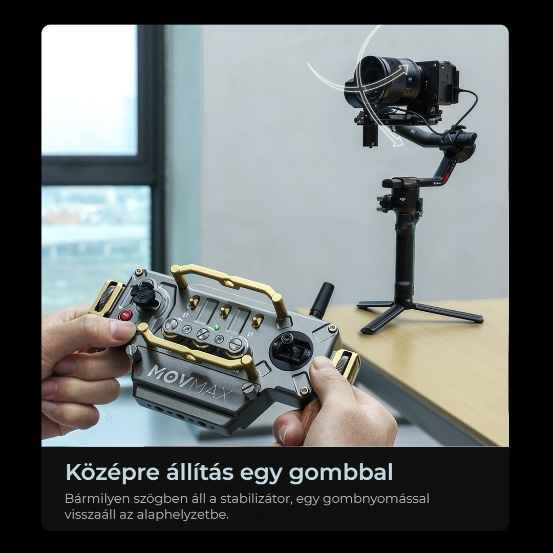Középre állítás egy gombbal