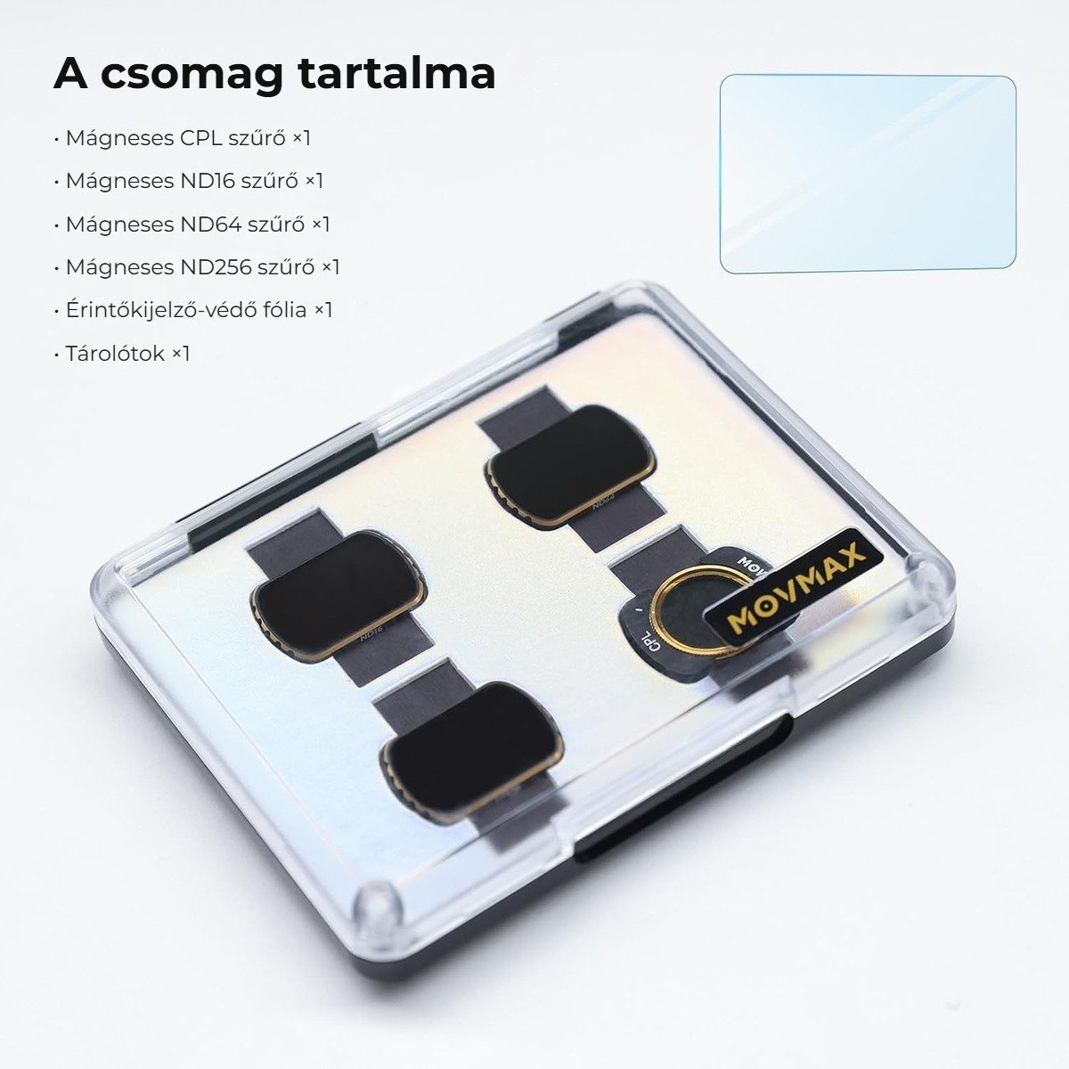 A csomag tartalma