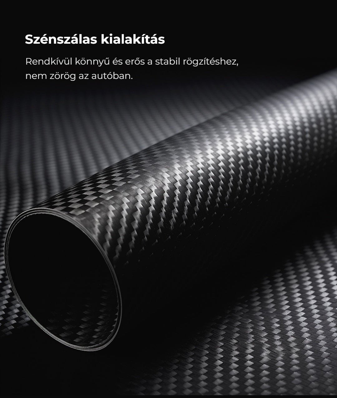 Szénszálas kialakítás