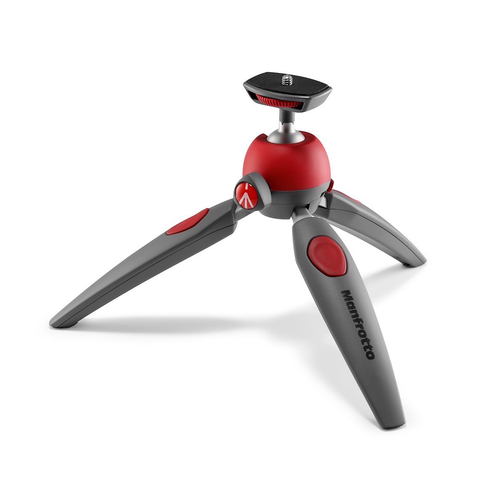 Červený ministativ Manfrotto PIXI EVO MTPIXIEVO-RD
