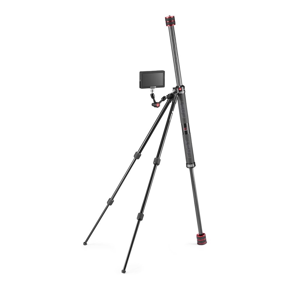 Gim-Pod opcionális Micro Arm karral és monitorral a GimBoomon