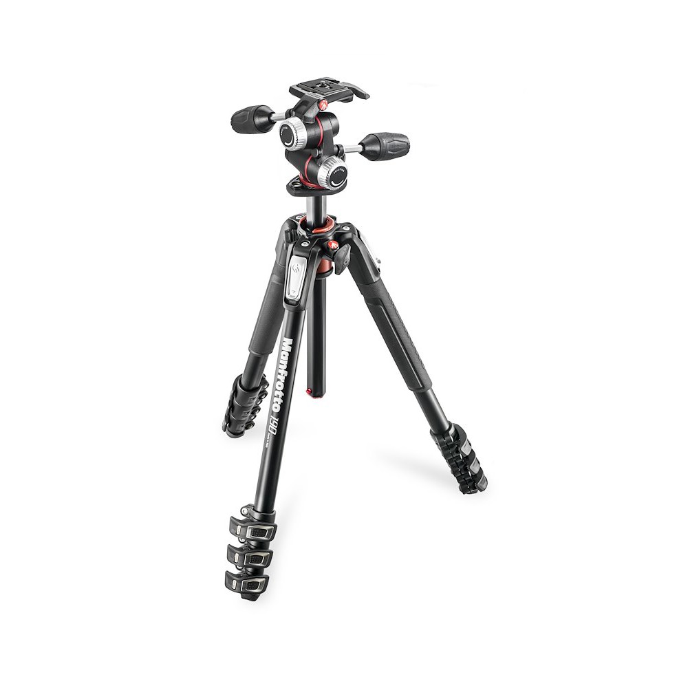 Manfrotto MK190XPRO4-3W négyszekciós alumínium állvány XPRO háromirányú fejjel