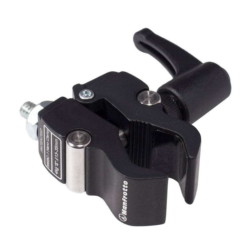 Manfrotto 386BC-1 Nano Clamp a mellékelt 147 adapterrel