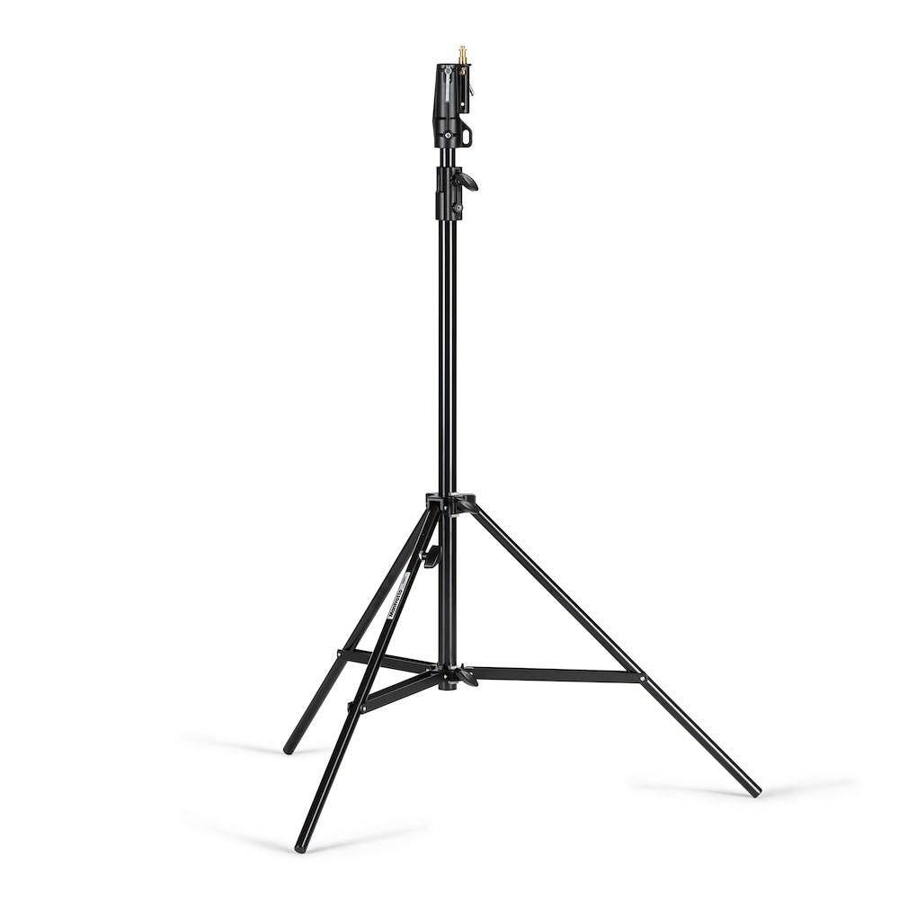 Manfrotto 008BSU fekete horganyzott acél Cine állvány