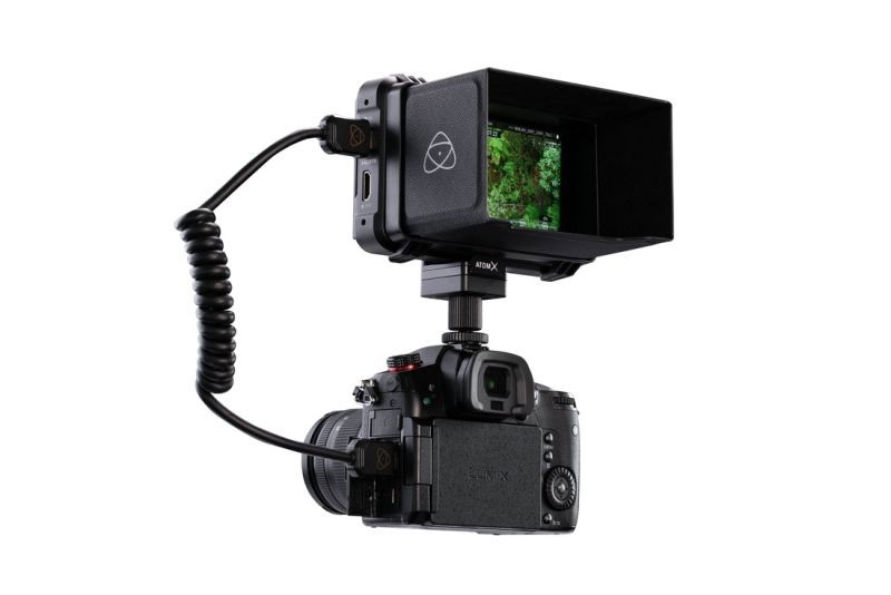 Atomos ATOMSUN007 napellenző kamerára szerelt monitoron