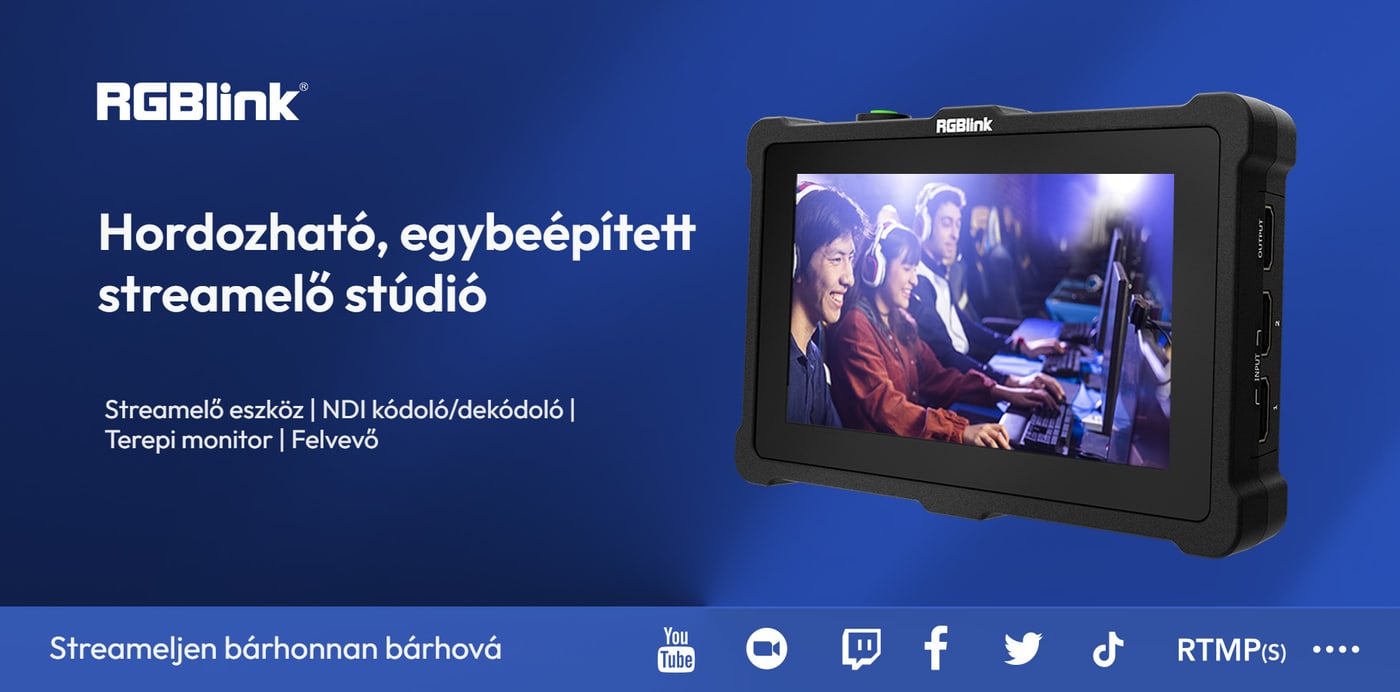 Hordozható, egybeépített stúdió