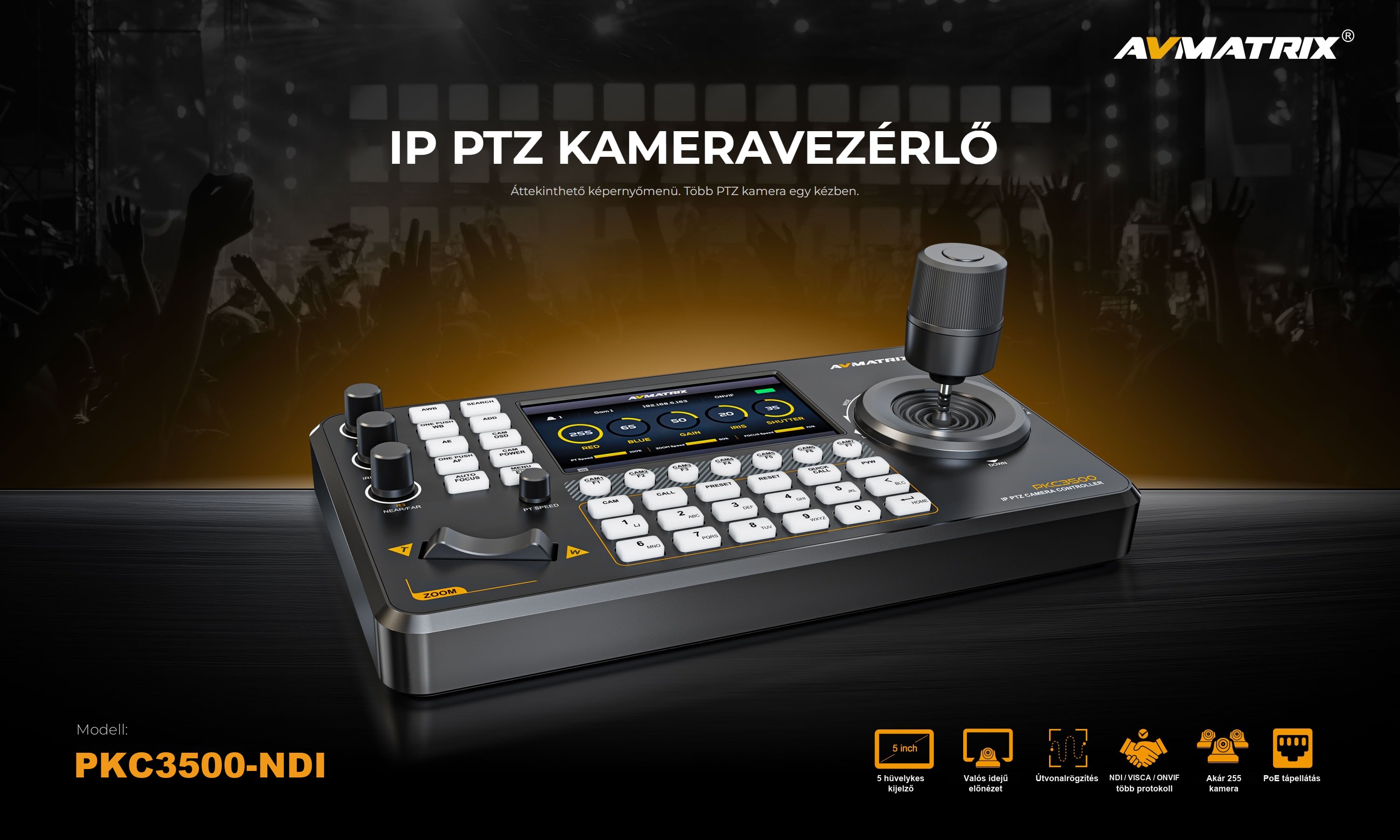 AVMATRIX PKC3500-NDI – infografika