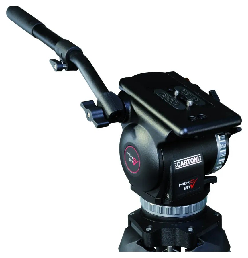 Cartoni MIXO 21 rendszer 2-St SDS CF MS – MIXO 21 fluid fej