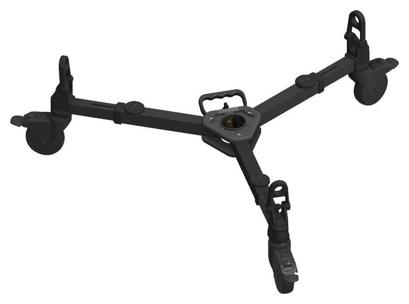 Cartoni D844/A Standard 100 dolly, kihúzható