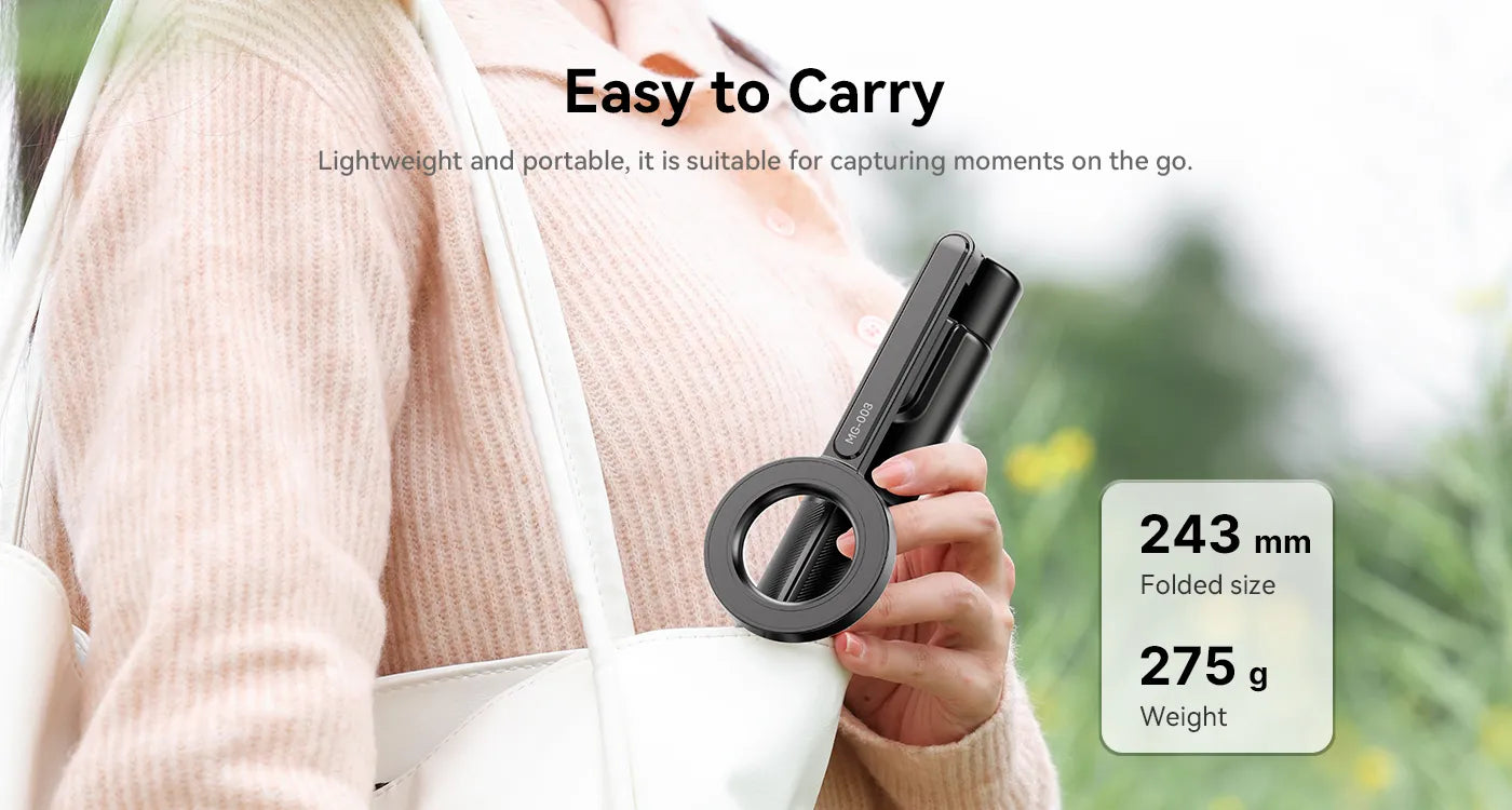 Složená magnetická selfie tyč Ulanzi MG-003
