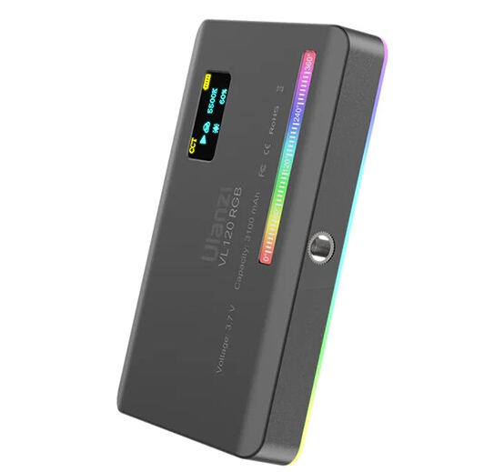Barevné kreativní osvětlení s Ulanzi VL120 RGB