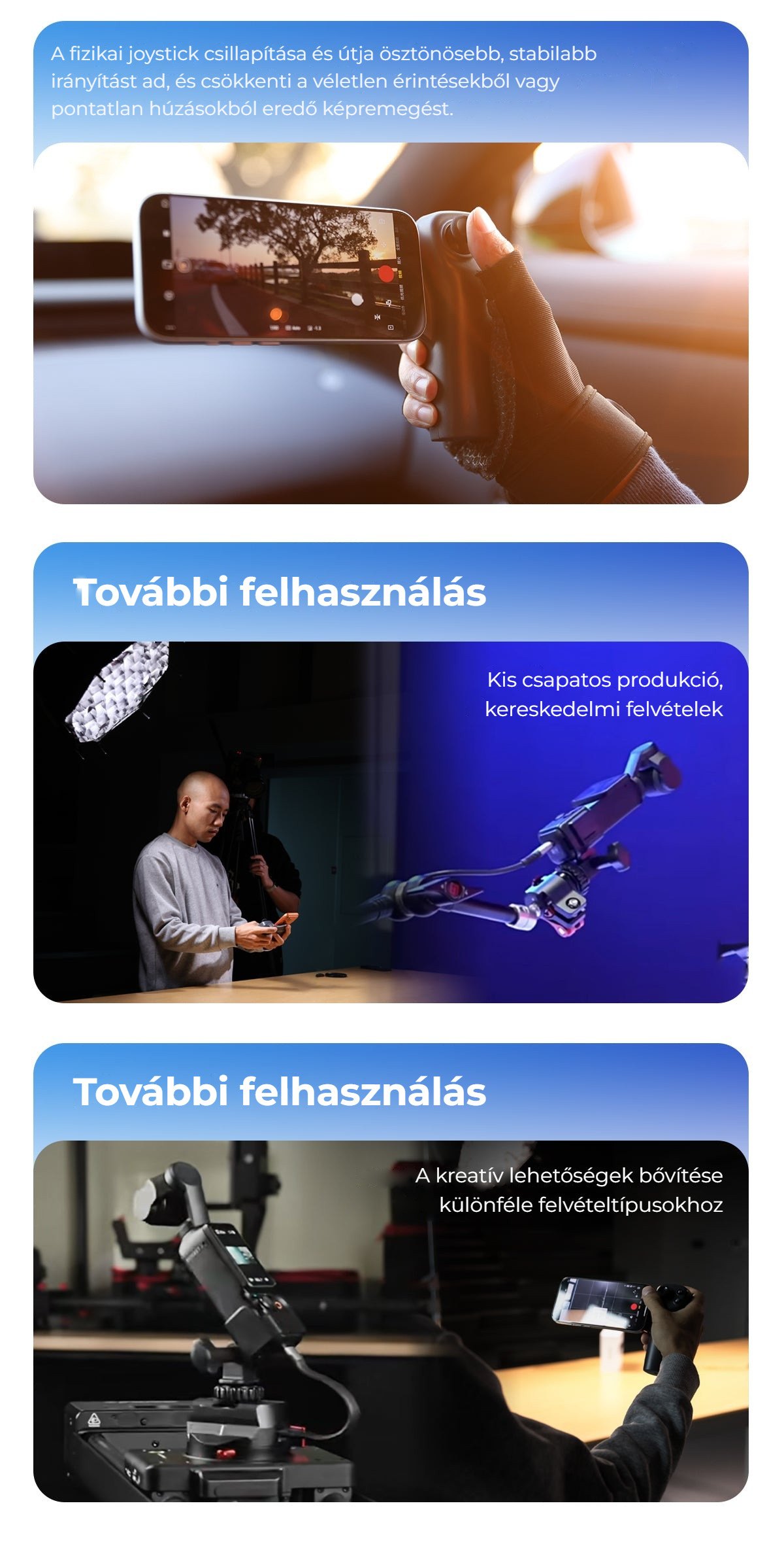 További felhasználás