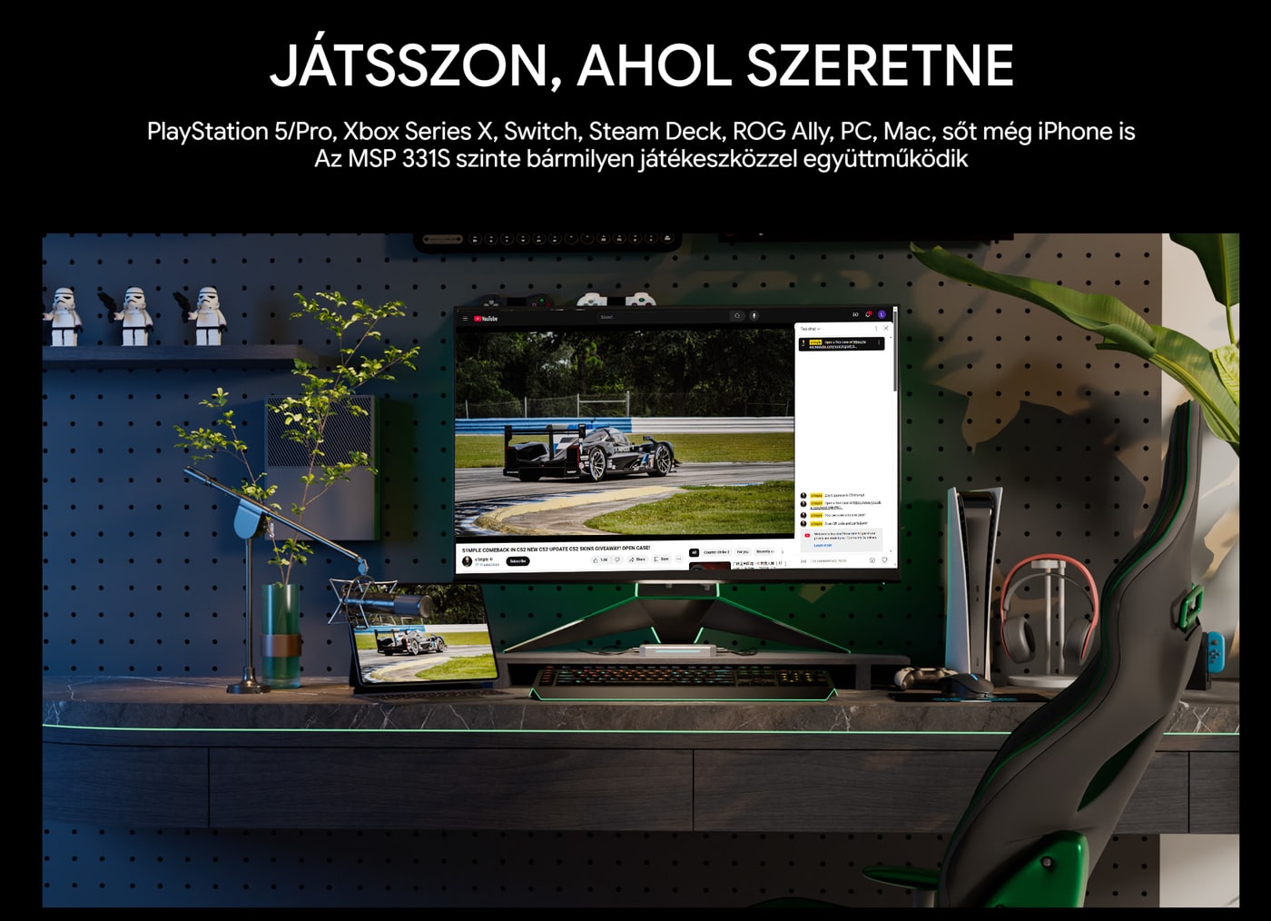 Rögzítés konzolokról, kézi eszközökről és számítógépekről
