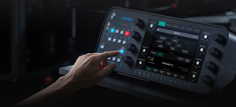 Ultimatte Smart Remote 4 G2 – Egységváltás és presetek