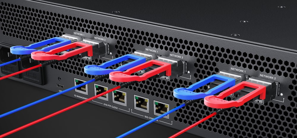 ATEM 4 M/E Constellation IP – Redundáns SMPTE-2110 100G Etherneten