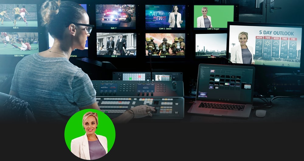 ATEM 4 M/E Constellation IP – ATEM Advanced Chroma Key