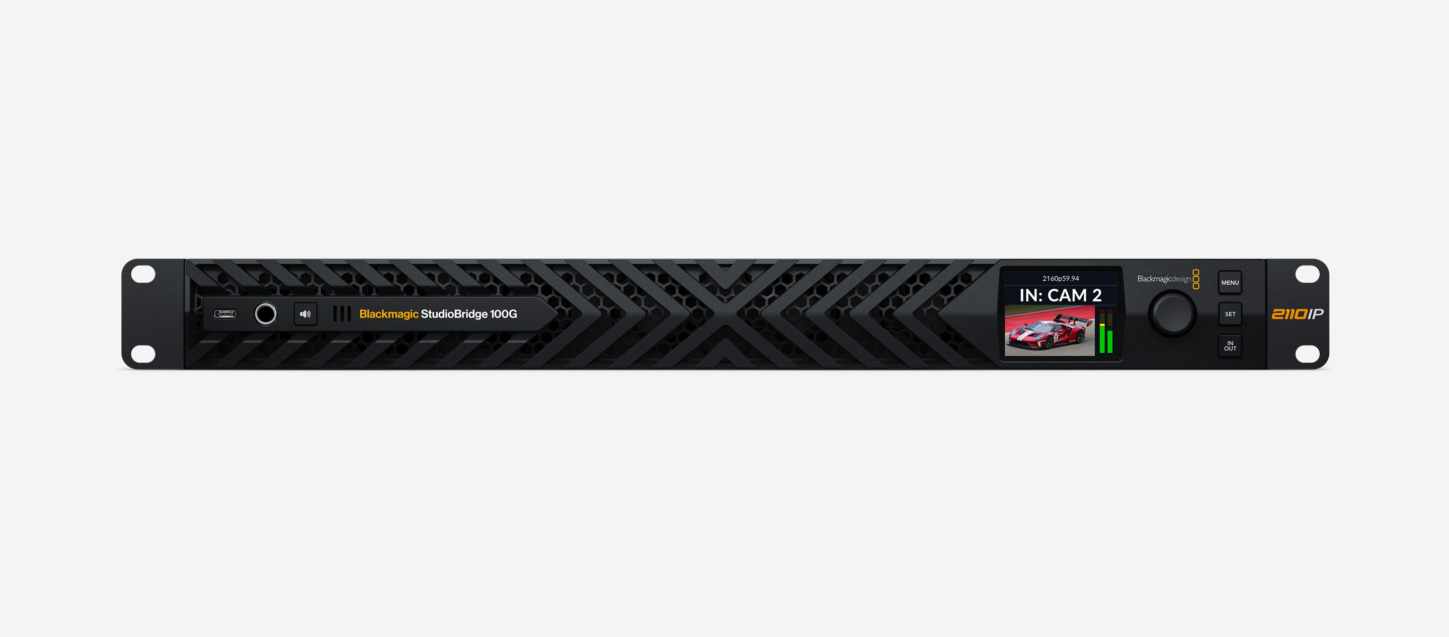 Blackmagic StudioBridge 100G – elölnézet