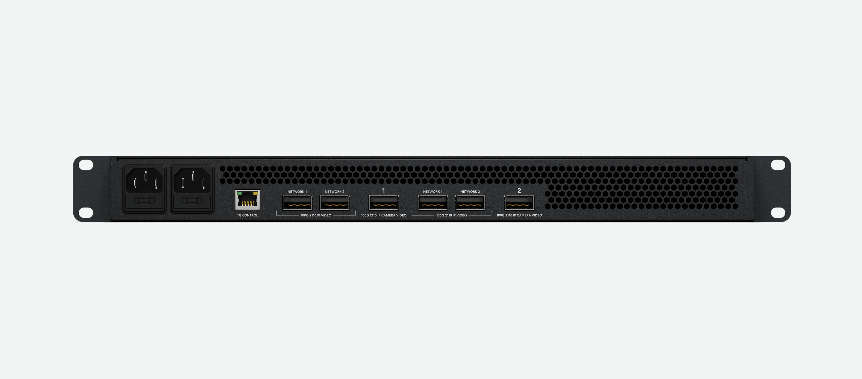 Blackmagic StudioBridge 100G – hátulnézet