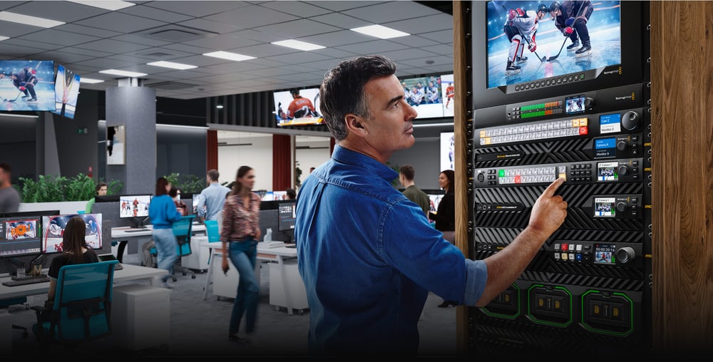 Blackmagic StudioBridge 100G – 8K immerzív videó