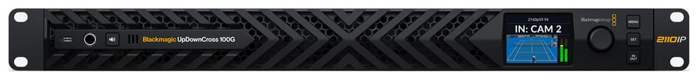 Blackmagic UpDownCross 100G – Monitorozás közvetlenül a racknél