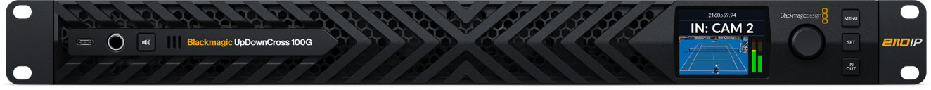 Blackmagic UpDownCross 100G 1RU házban