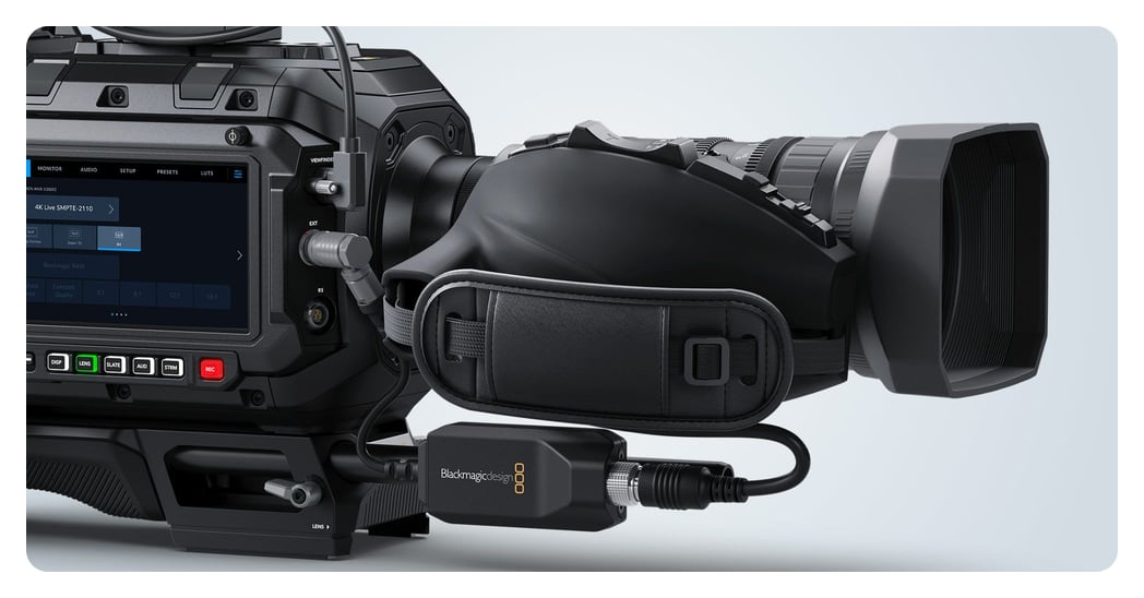 Blackmagic URSA Cine B4 Adapter Cable – A kamera és az objektív összekötése