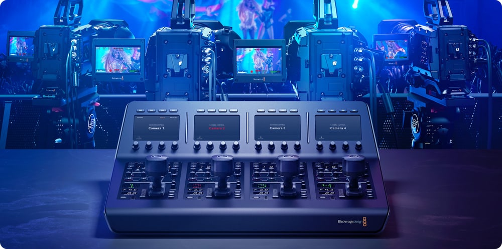 Blackmagic URSA Cine 12K LF 100G + EVF – Élő közvetítés SMPTE-2110-en