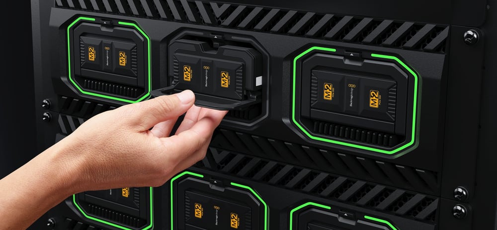 Blackmagic Design Media Dock Ultra – A modult az adás végén kiveszi