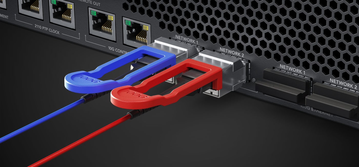 HyperDeck ISO Recorder 100G – Redundáns SMPTE 2110 két 100G porton