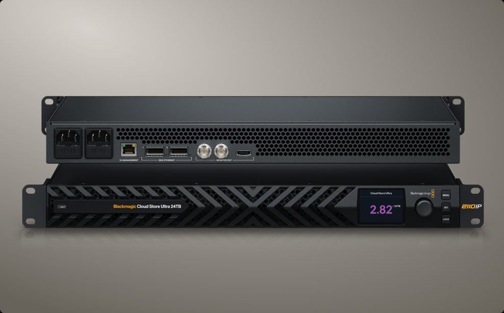 HyperDeck ISO Recorder 100G – Felvétel gyors hálózati tárhelyre