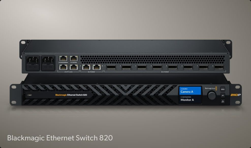 HyperDeck ISO Recorder 100G – Közvetlenül 100G switchbe