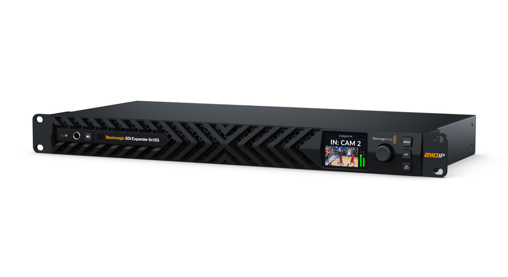 Blackmagic SDI Expander 8x12G rack kivitelben