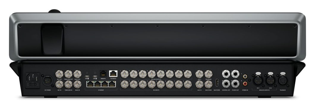 ATEM Television Studio 4K8 – Beépített hálózati táplálás és 12 V-os tartalék