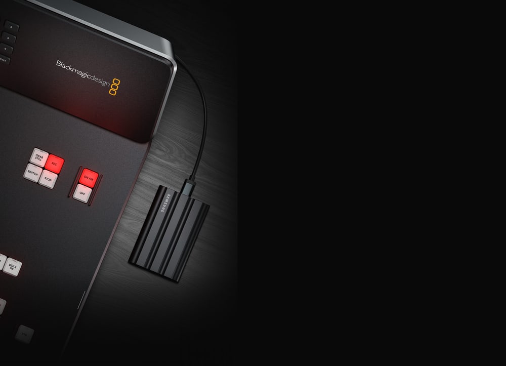 ATEM Television Studio HD8 ISO – Felvétel USB-meghajtókra