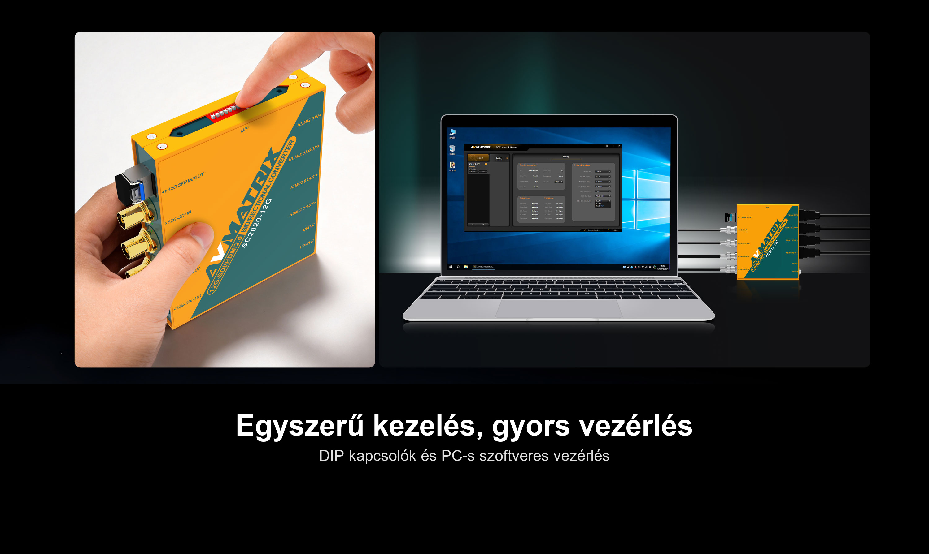 AVMATRIX SC2020-12G RX