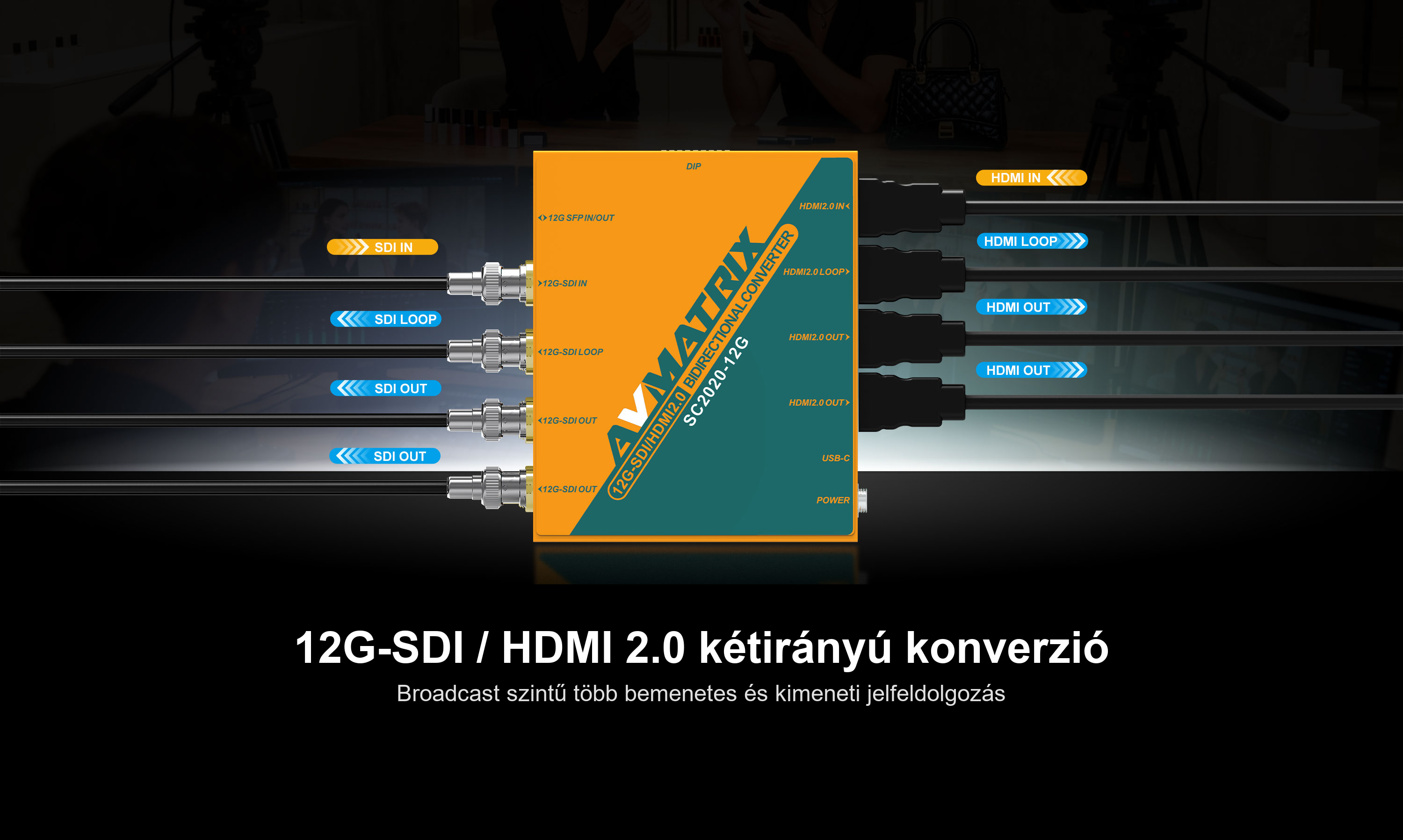 AVMATRIX SC2020-12G TX