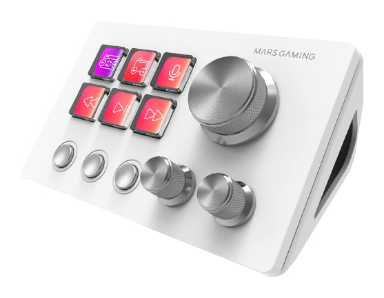 Mars Gaming MSD-TWO – 6 testreszabható LCD-gomb
