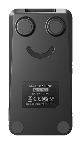 Mars Gaming MSD-NEO – Forgatógomb és két gomb